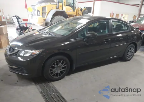 2014 Honda Civic Lx z USA, uszkodzony, nr VIN 2HGFB2F53EH527649